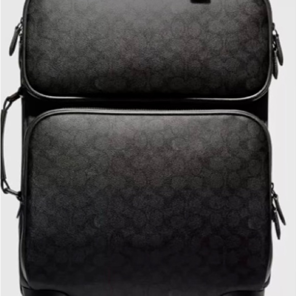 Coach Black Travel carry on  suitcase 19 x14 NWT - Picture 2 of 12